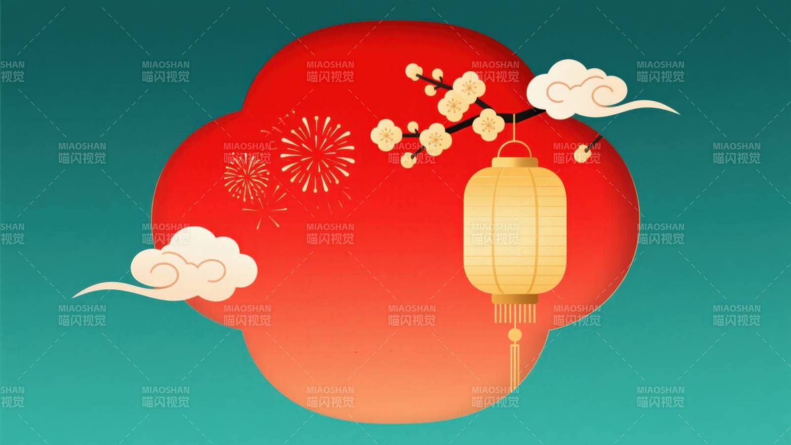 新年节日喜庆背景设计图片