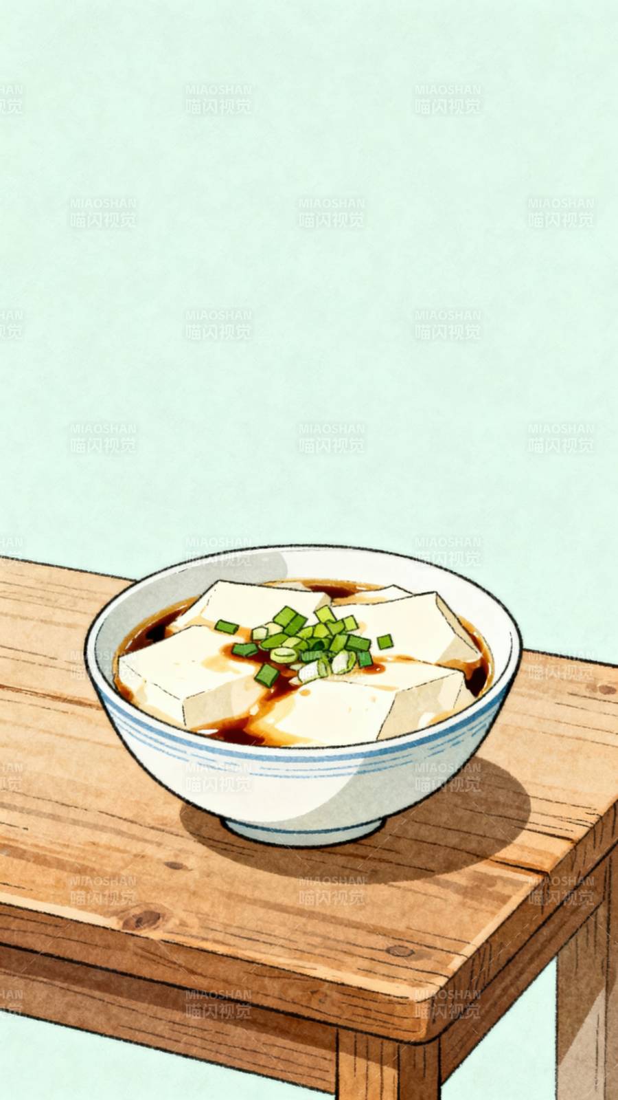 一碗豆腐脑的美味时刻图片