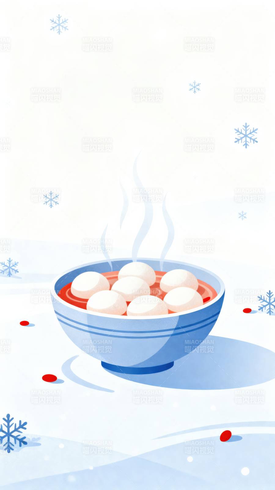 冬日热汤圆暖心时刻图片