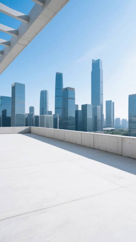 城市天际线高楼大厦图片