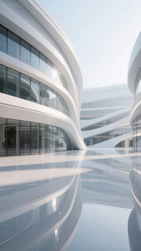 现代建筑流线设计图片