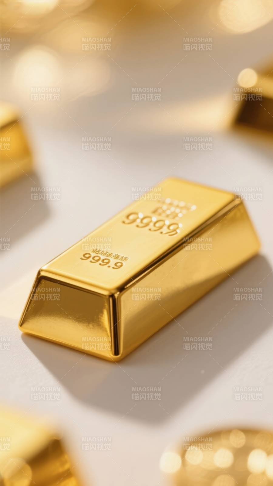 金条特写纯金展示图片