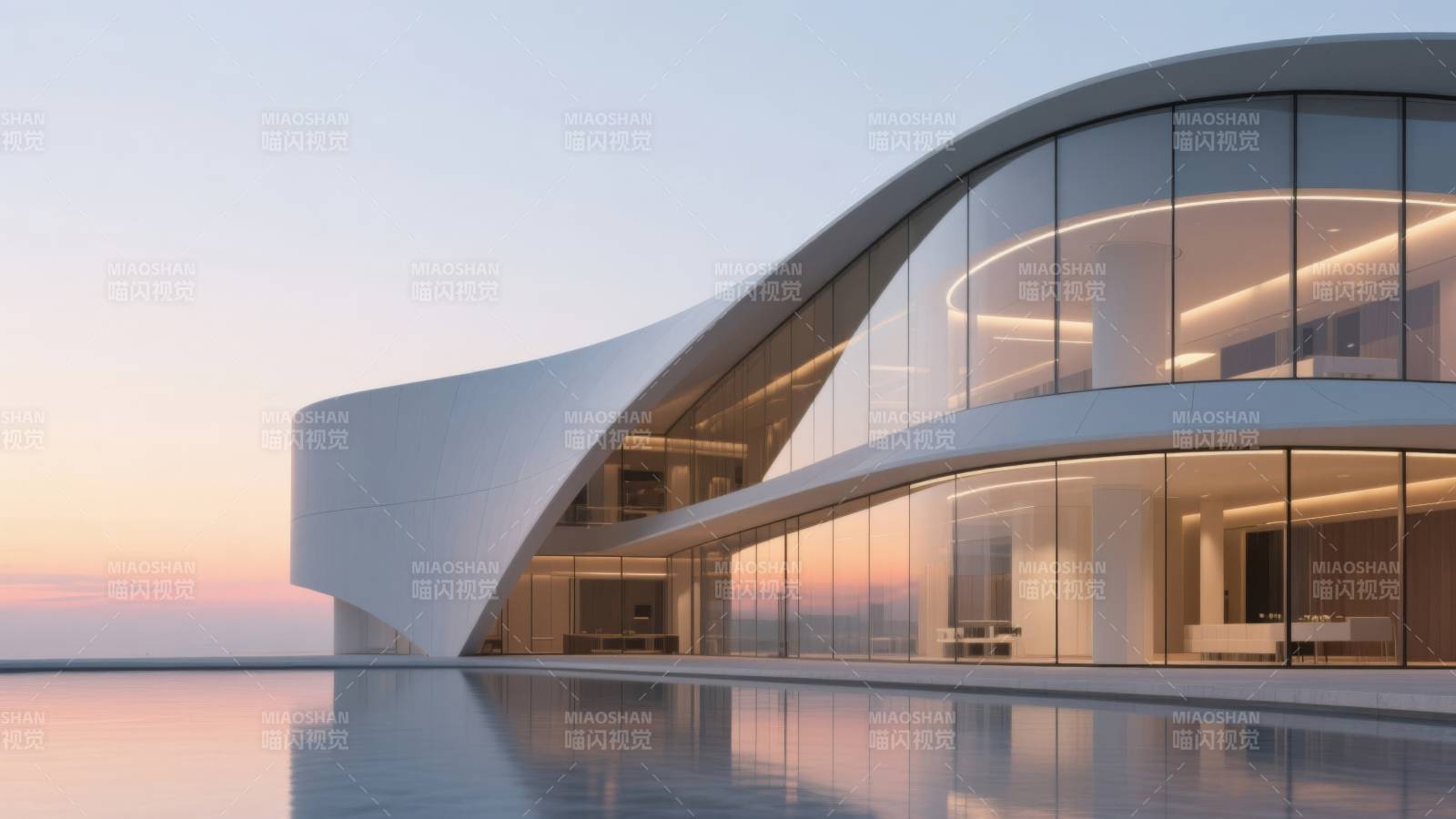 现代建筑玻璃幕墙设计图片