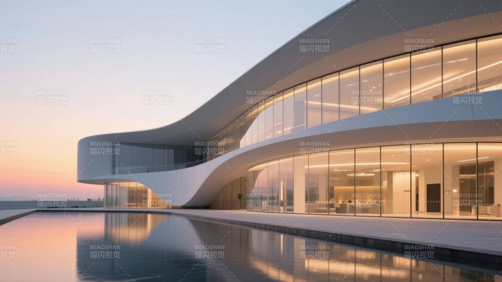 现代建筑玻璃幕墙设计图片