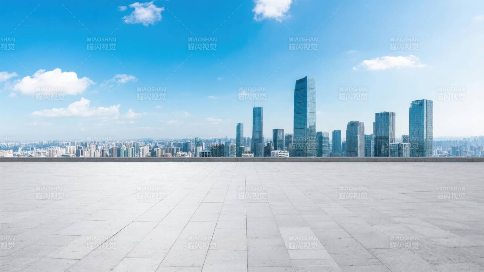 城市天际线高楼大厦图片