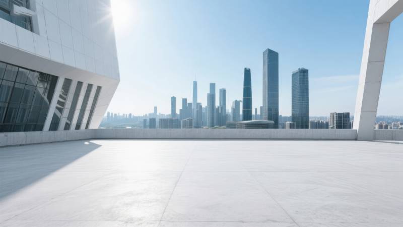 城市天际线现代建筑图片