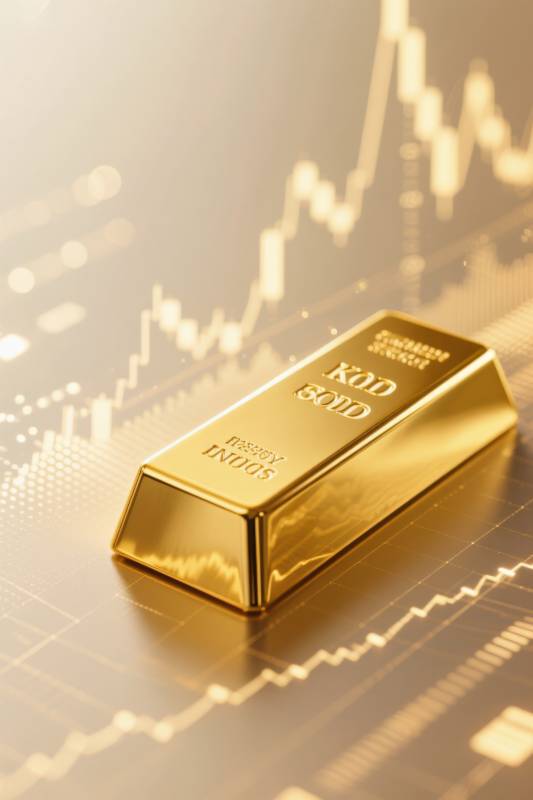 金条与金融走势图图片