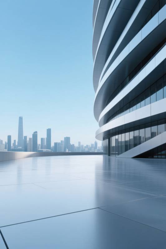 现代建筑与城市天际线图片