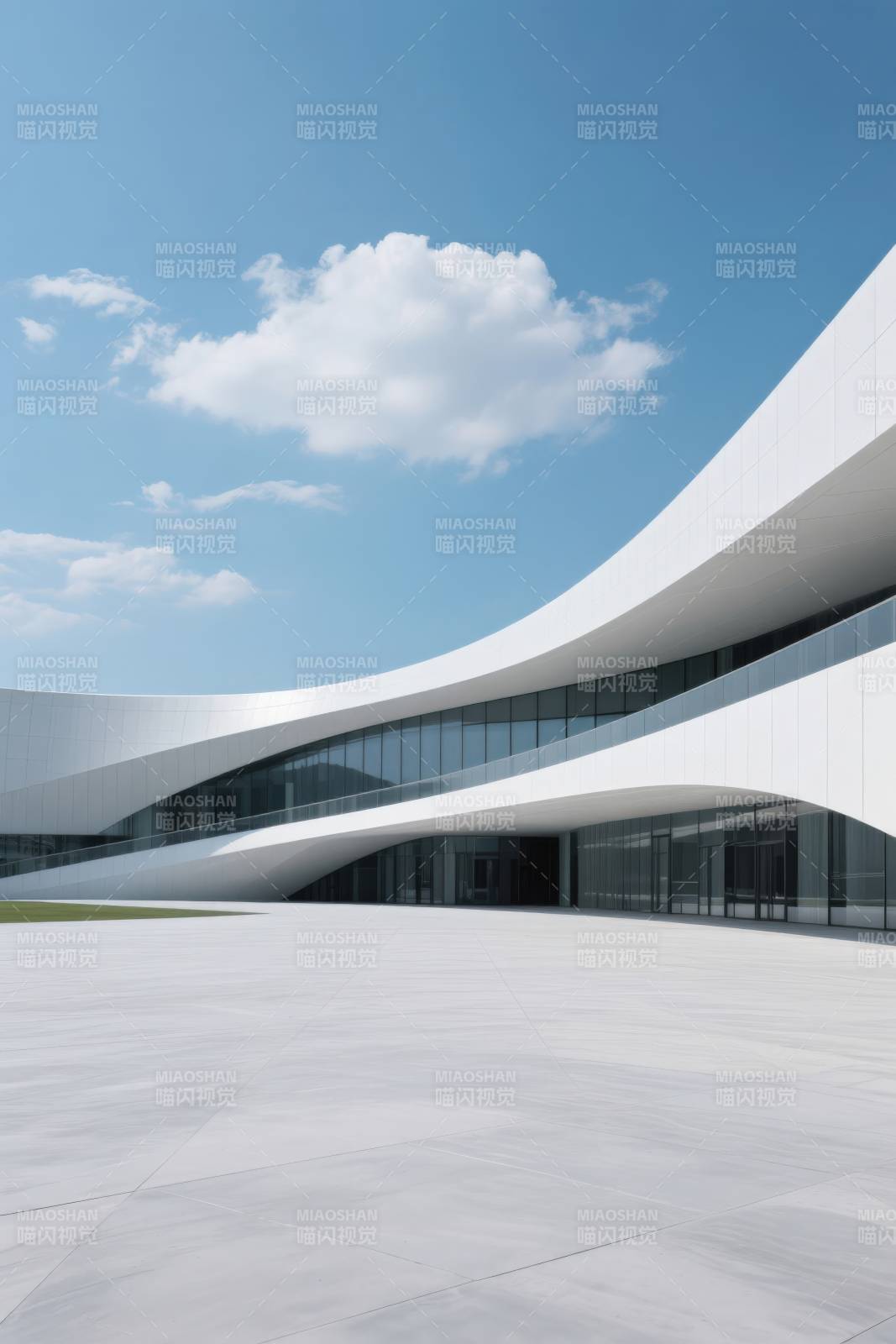 现代建筑曲线设计图片