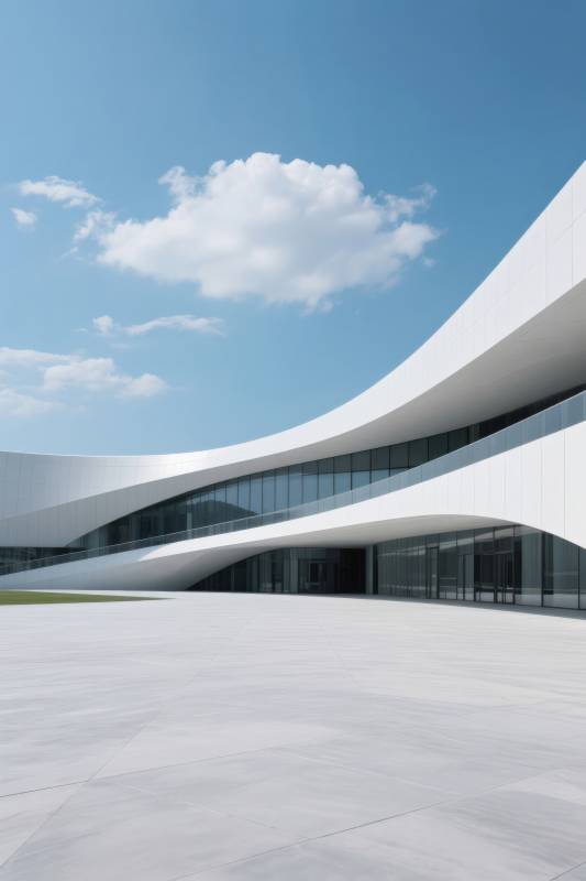 现代建筑曲线设计图片