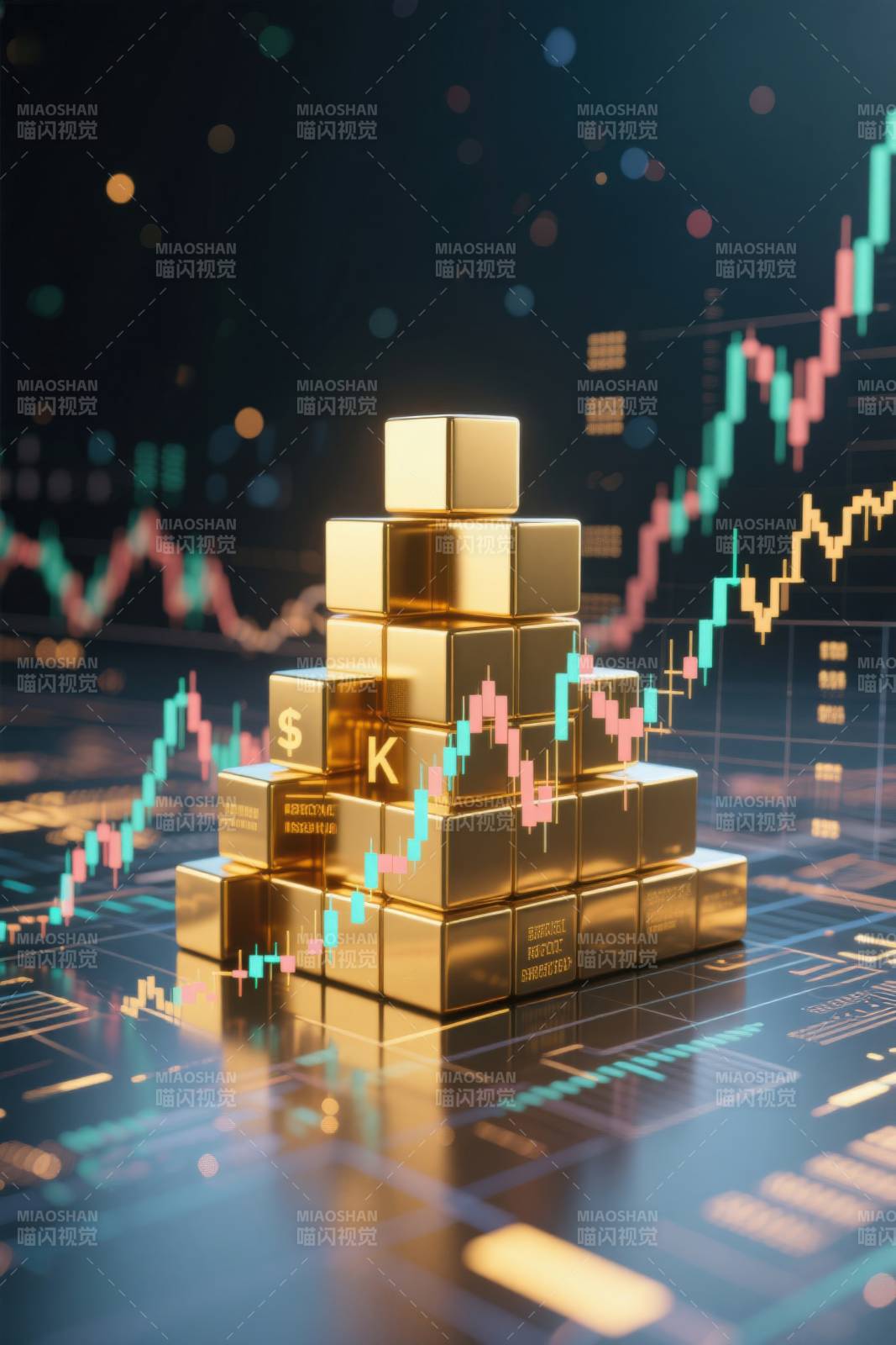 金融数据与黄金投资图片