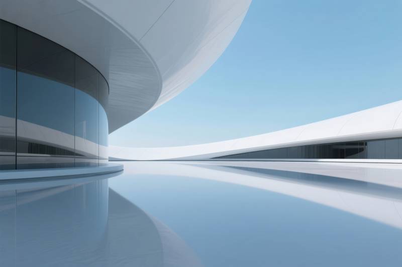 现代建筑曲线设计图片