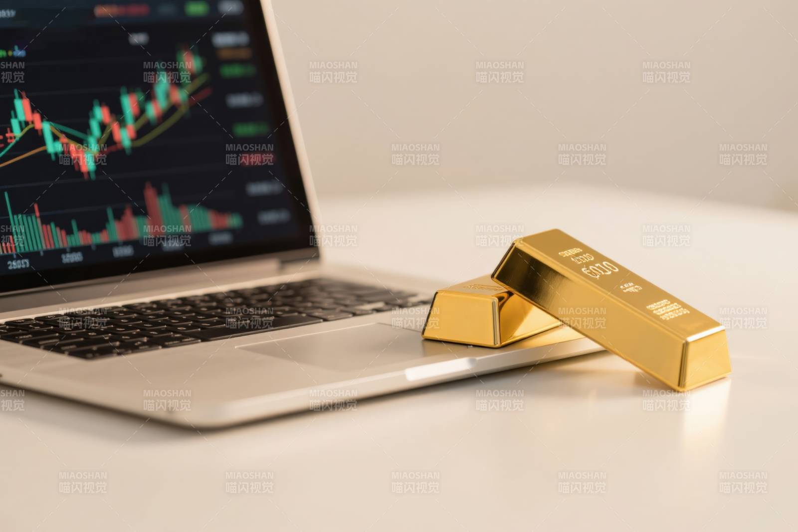 黄金与股市的关联图片