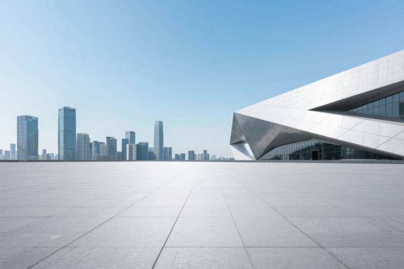 现代建筑与城市天际线图片