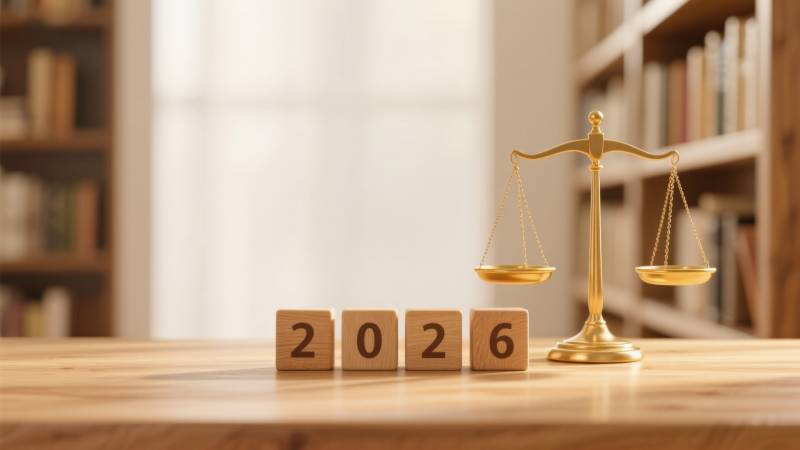 2026法律天平象征公正图片