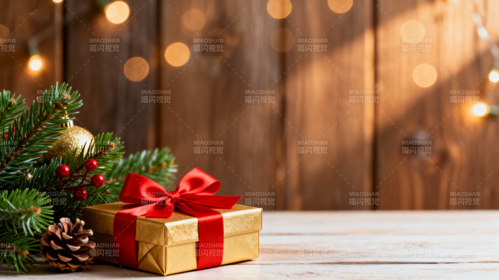 圣诞节礼物与装饰图片