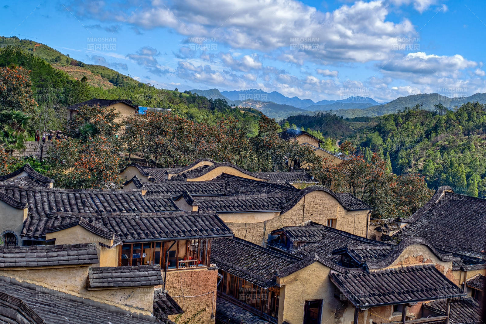 宁德四坪村古村落图片