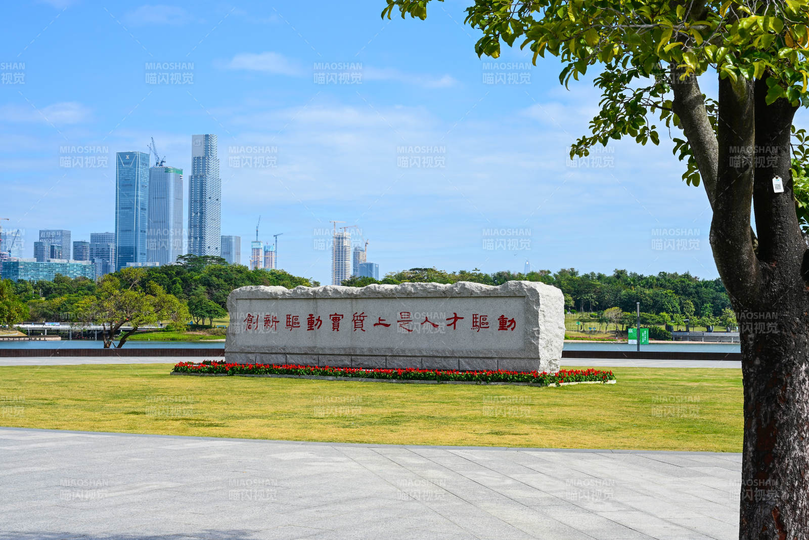 深圳文化广场人才创新园地标建筑景观图片