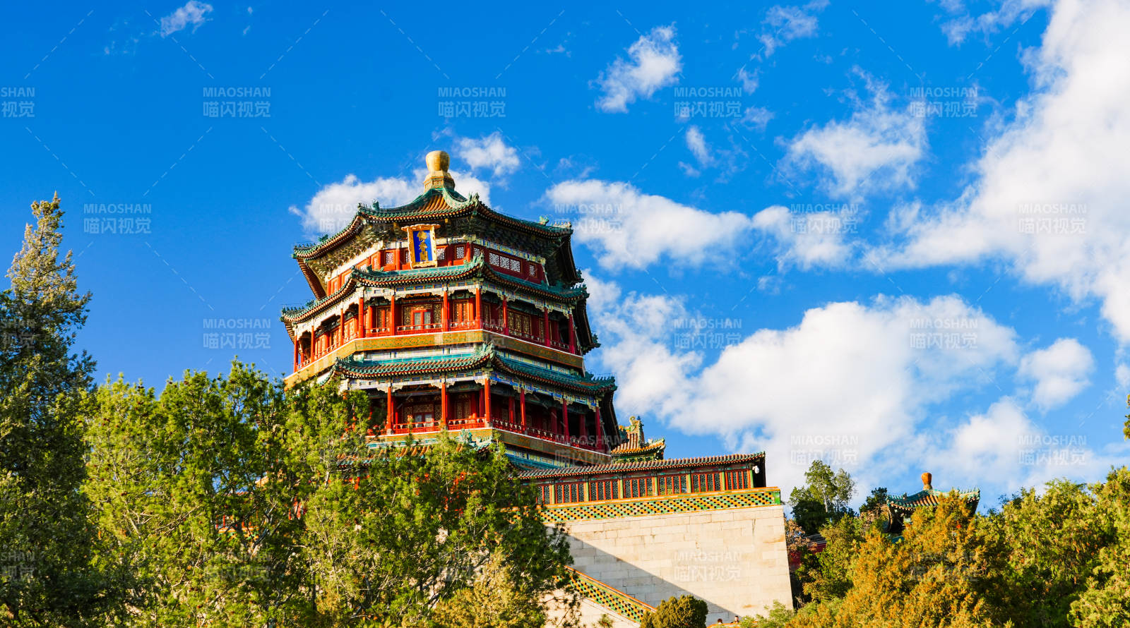 颐和园佛香阁图片