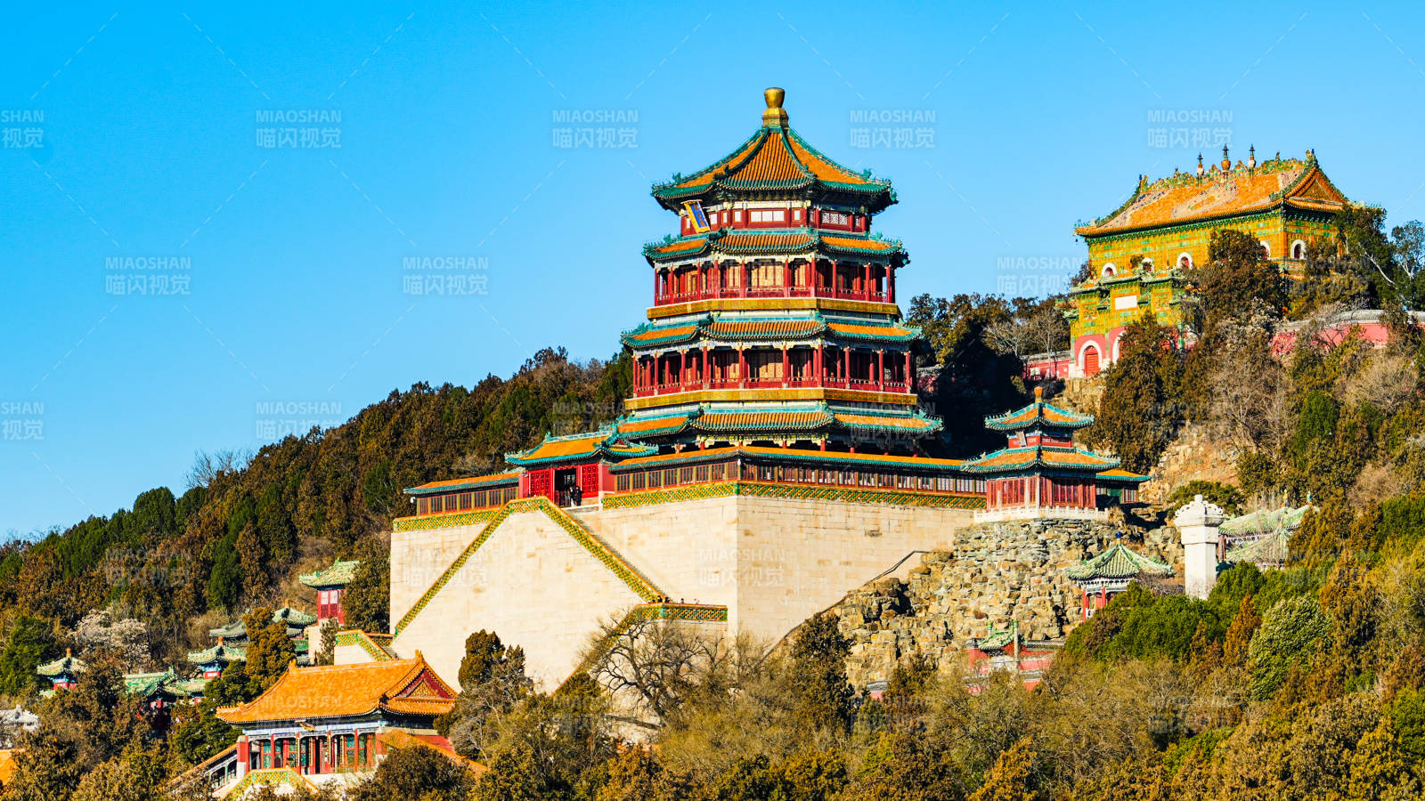 颐和园佛香阁图片