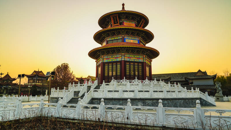 廊坊霸州大悲禅寺观音阁图片