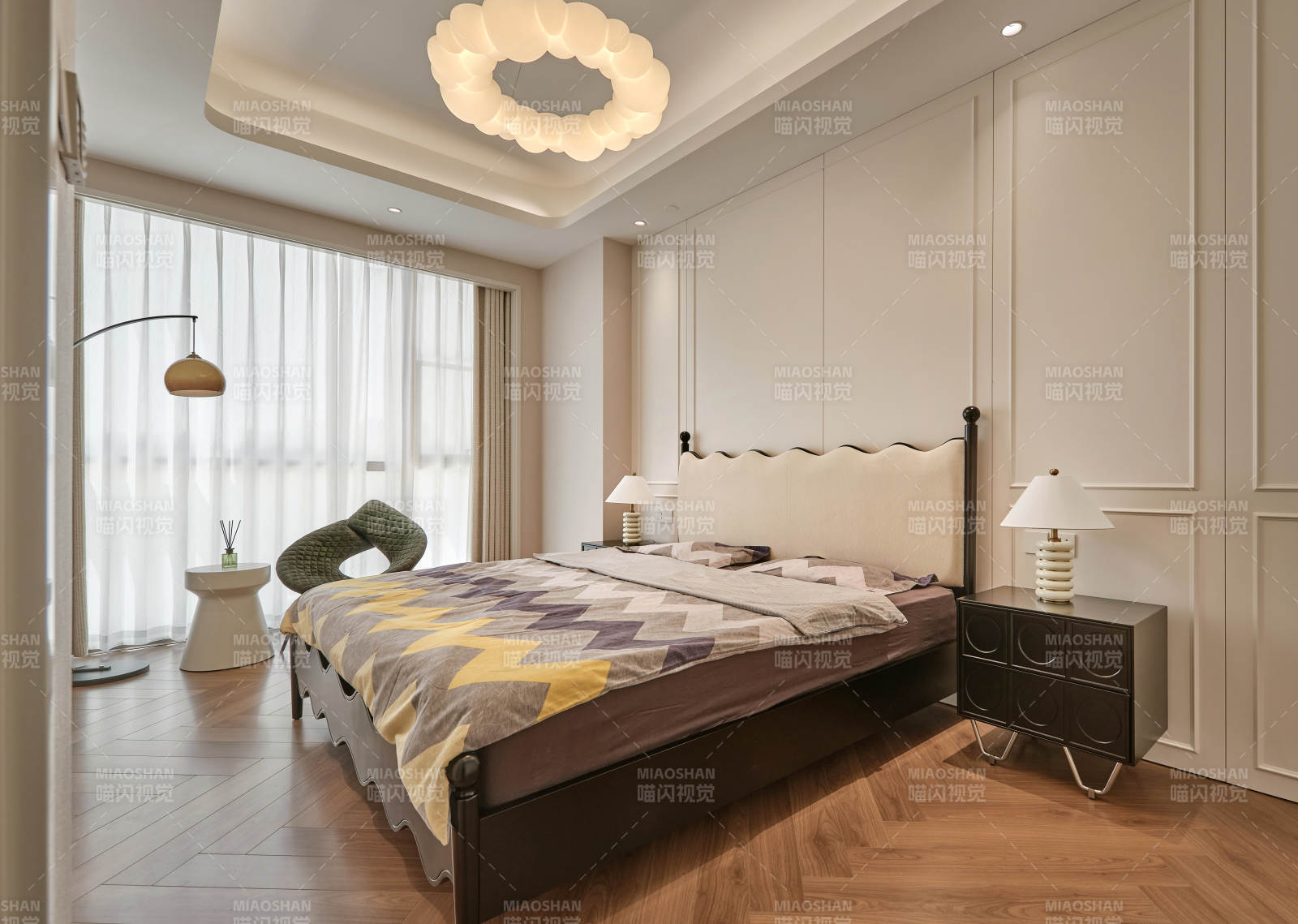 现代简约卧室设计图片