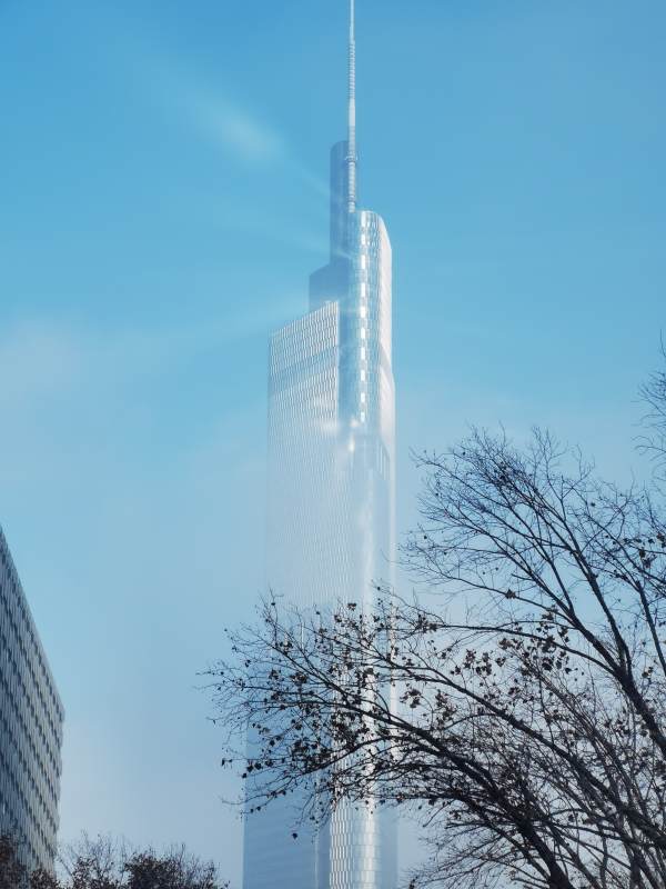 南京紫峰大厦图片