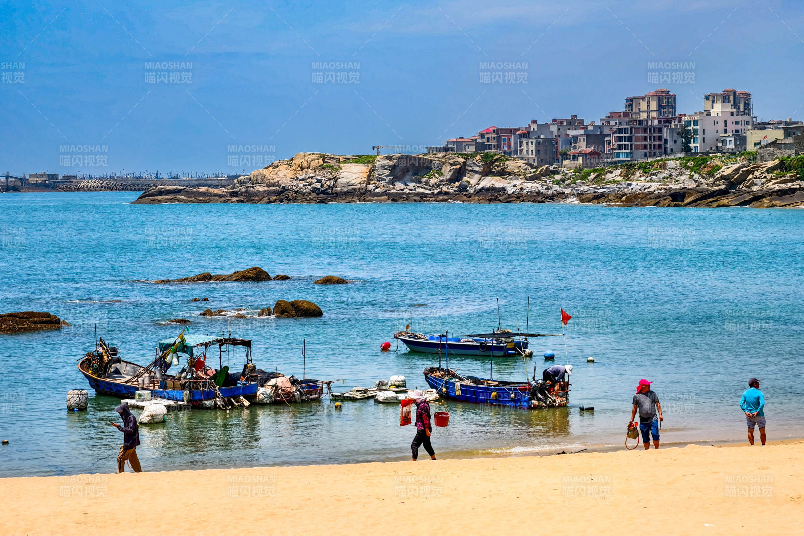 惠安渔港风光图片