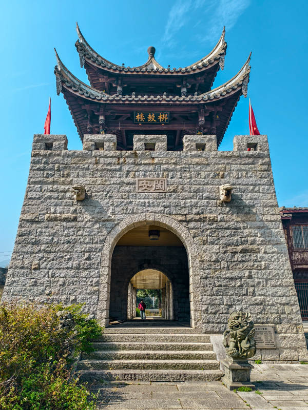 福州古塔雄关迎宾来图片