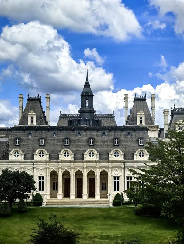 华为欧式古堡庄园建筑图片