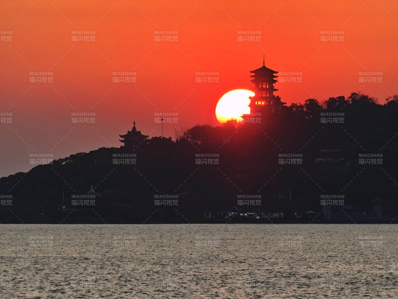 无锡·鼋头渚·日落图片