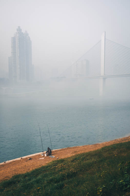 重庆石门嘉陵江大桥图片