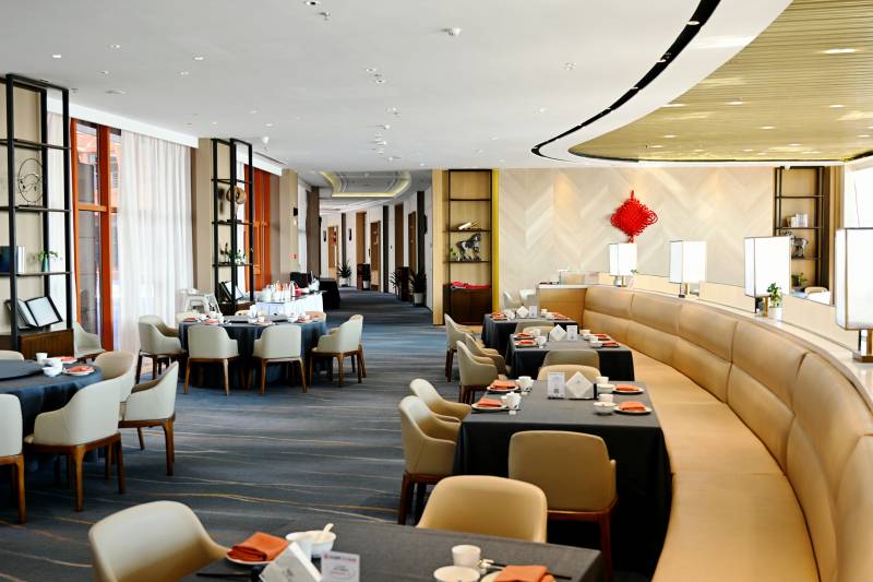 苏州阳澄湖喜柯大酒店餐厅图片