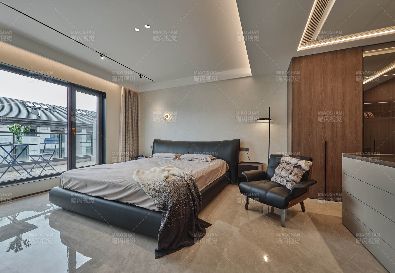 现代简约卧室设计图片