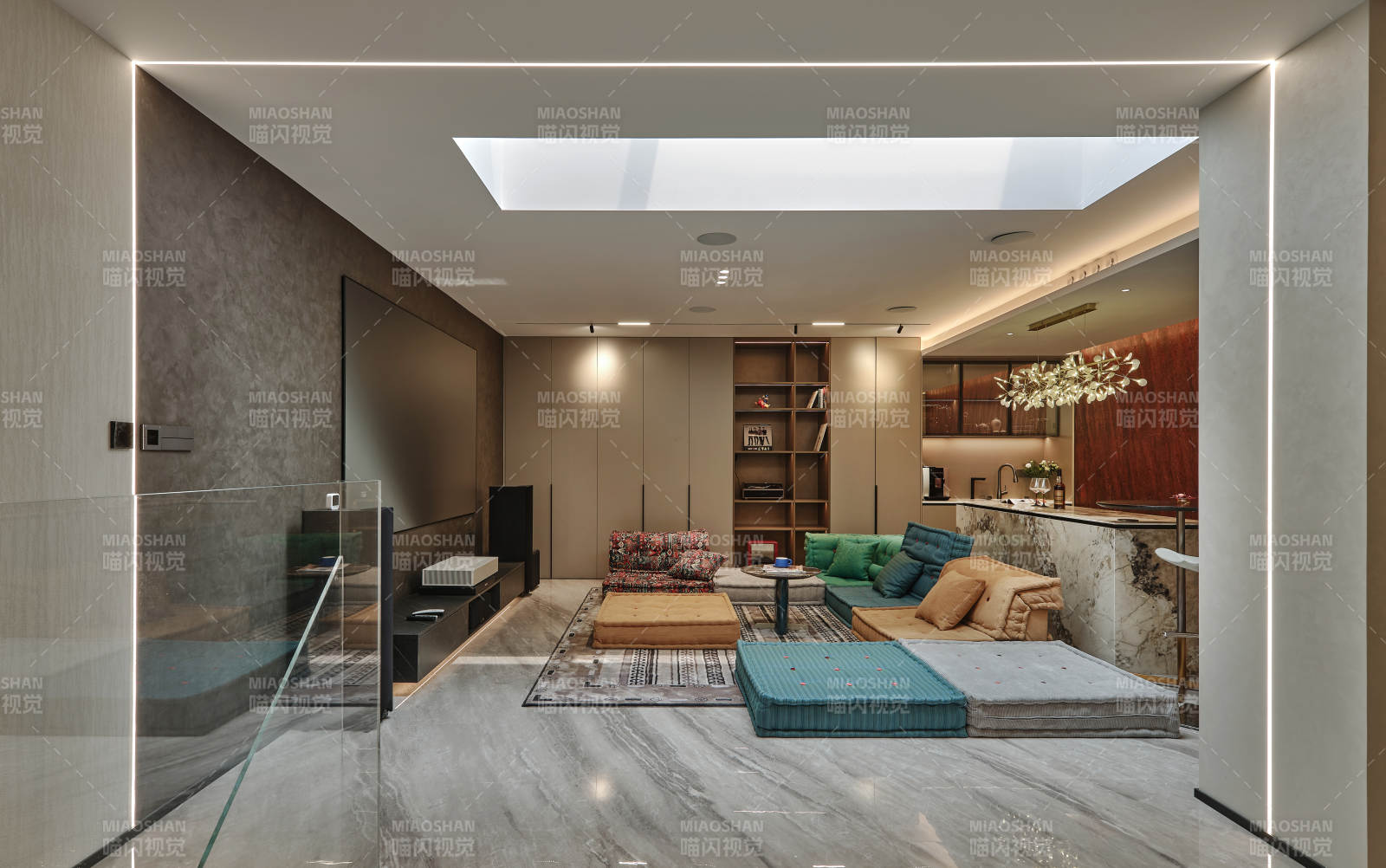 现代简约客厅设计图片