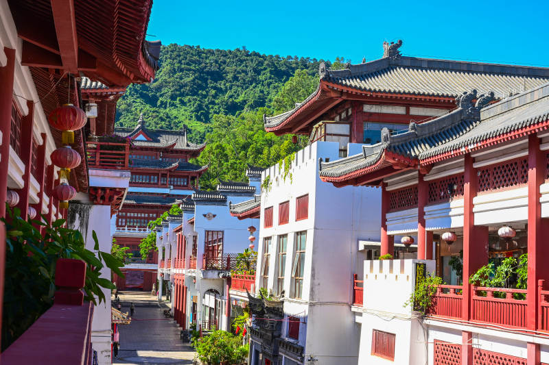 深圳文博宫古建筑群景观图片