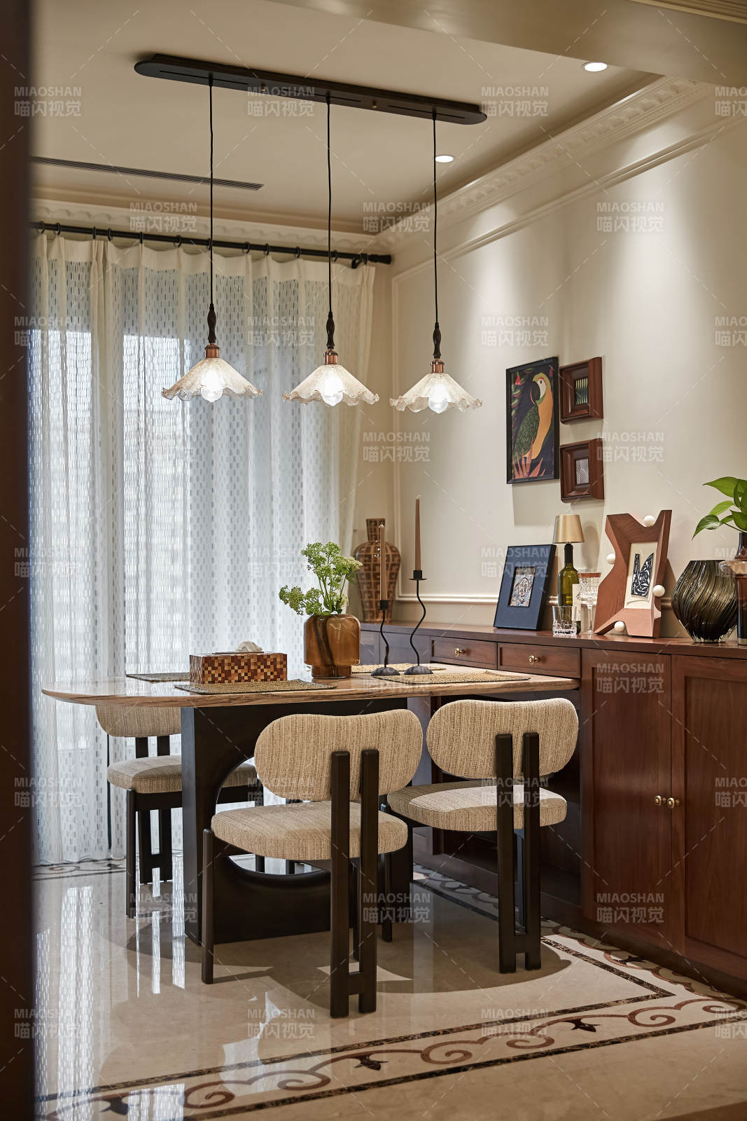 典雅餐厅设计图片