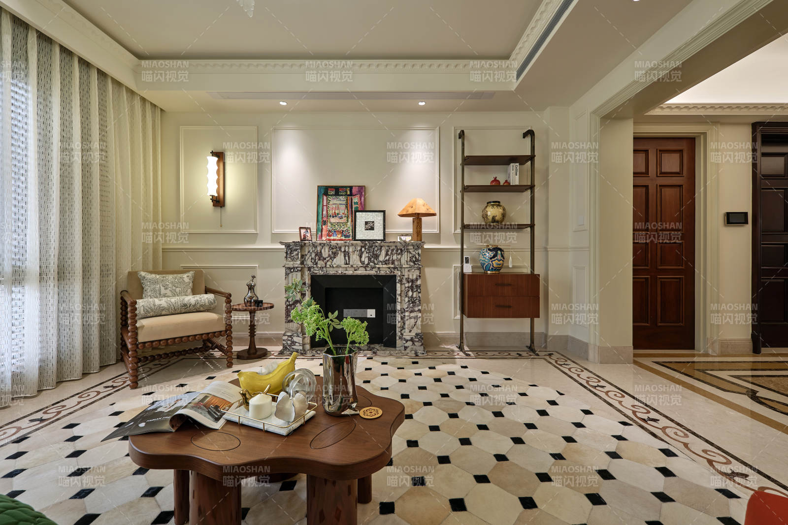 典雅客厅布置图片