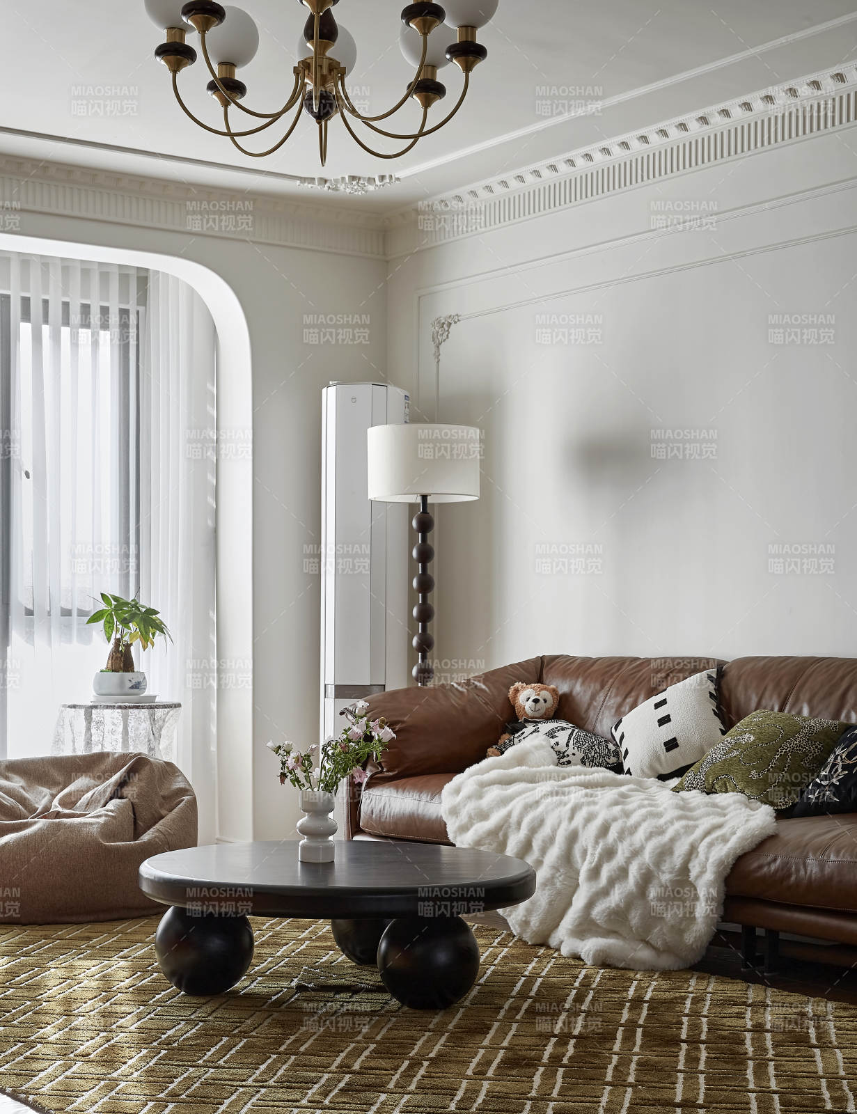 优雅客厅布置图片