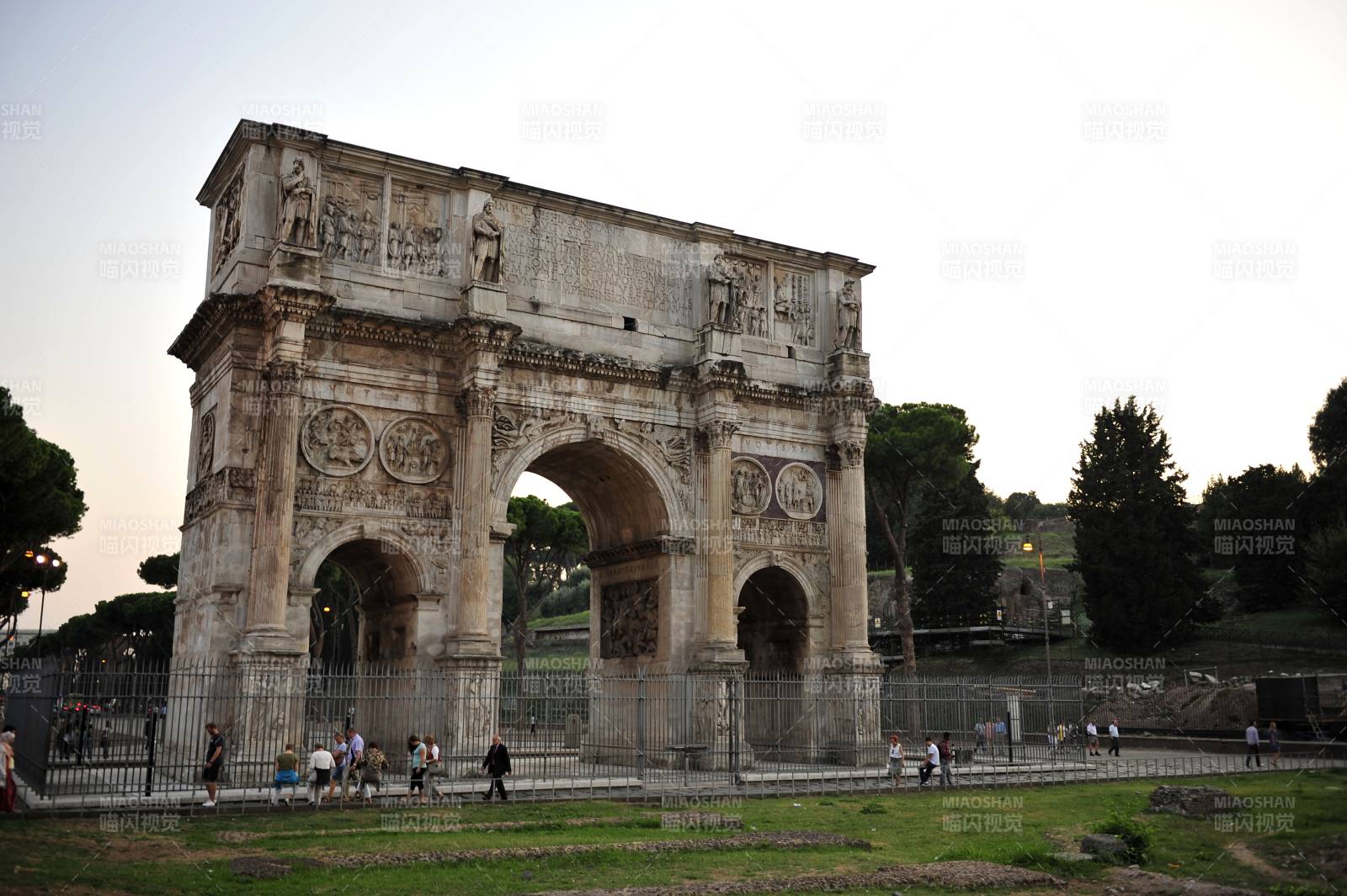 罗马凯旋门图片