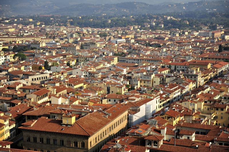 意大利城市屋顶风光图片