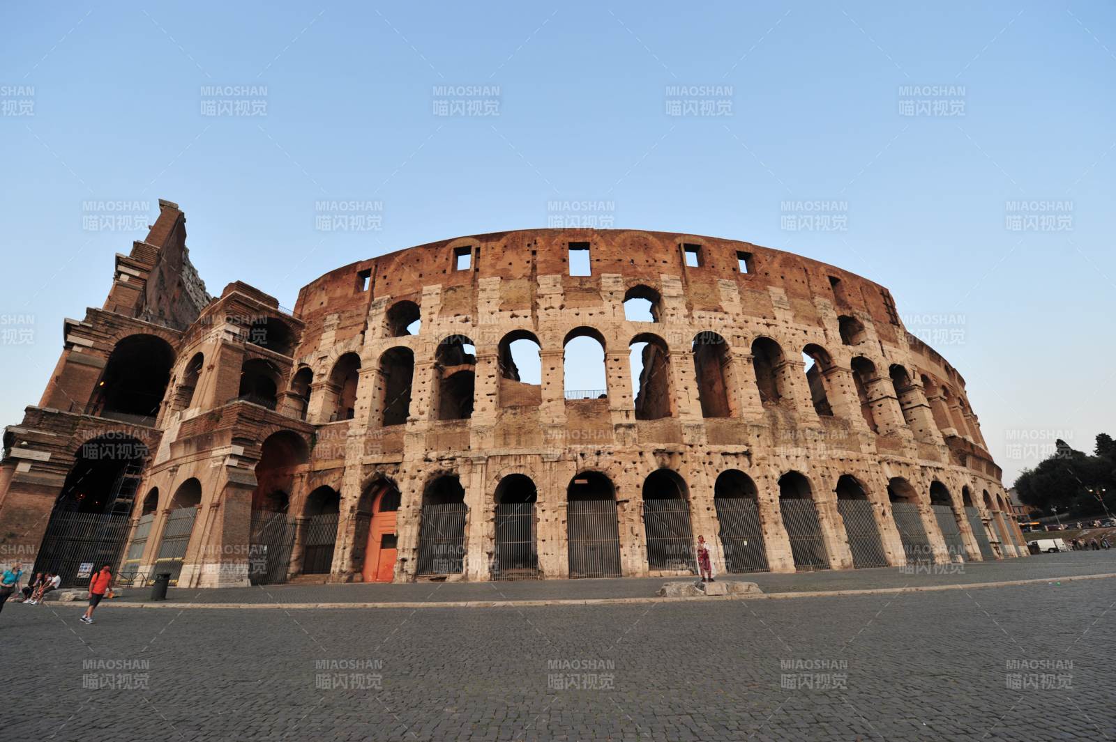 罗马斗兽场全景图片