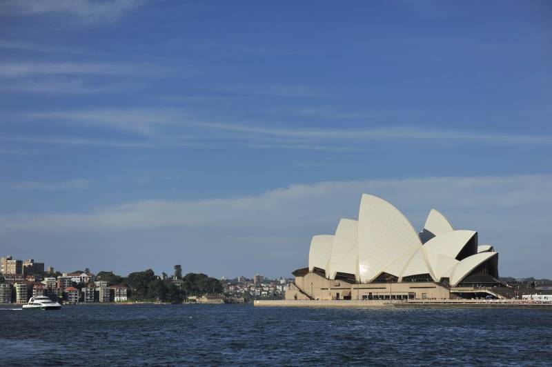 悉尼歌剧院风光图片