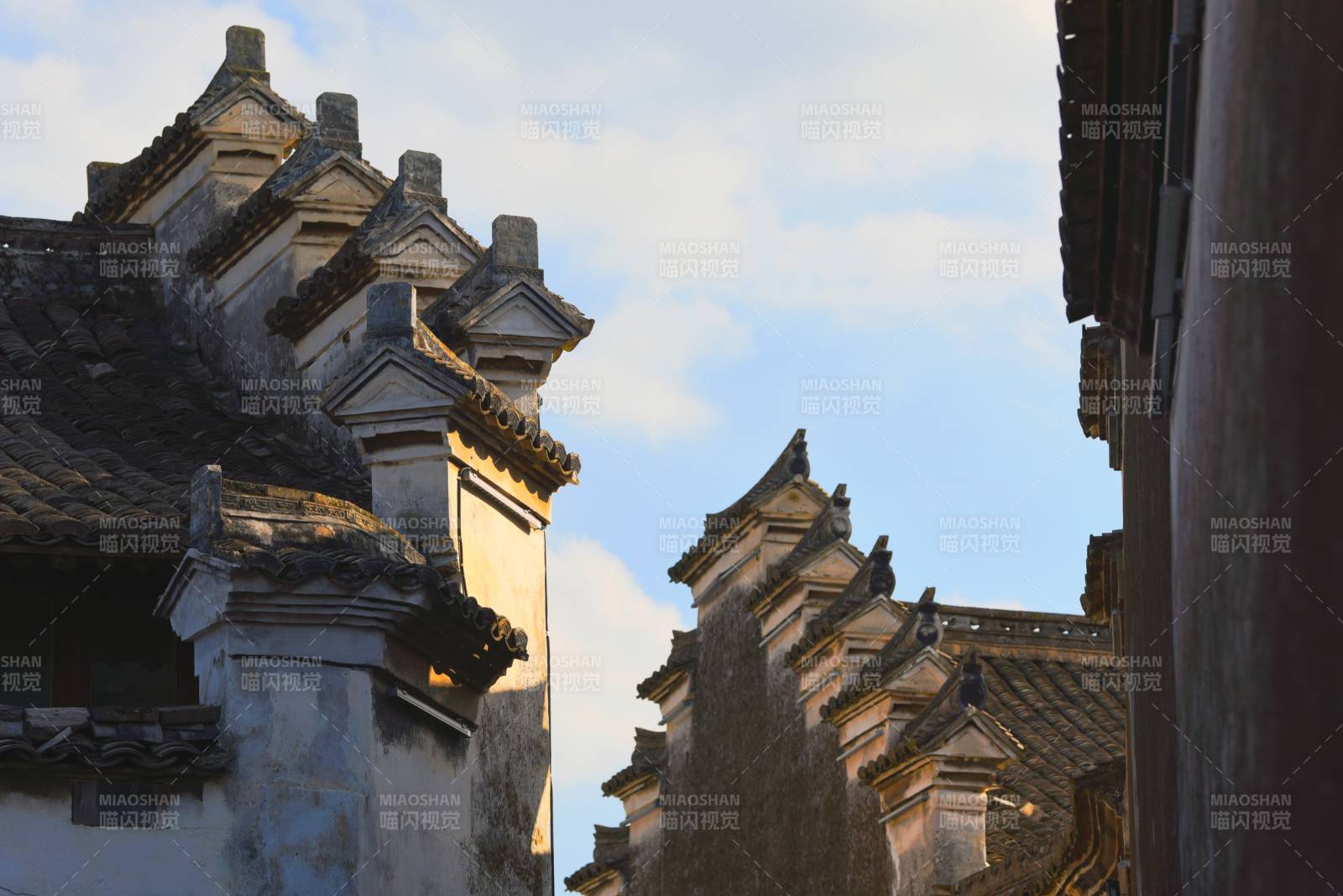 宁波鸣鹤古镇古建筑图片