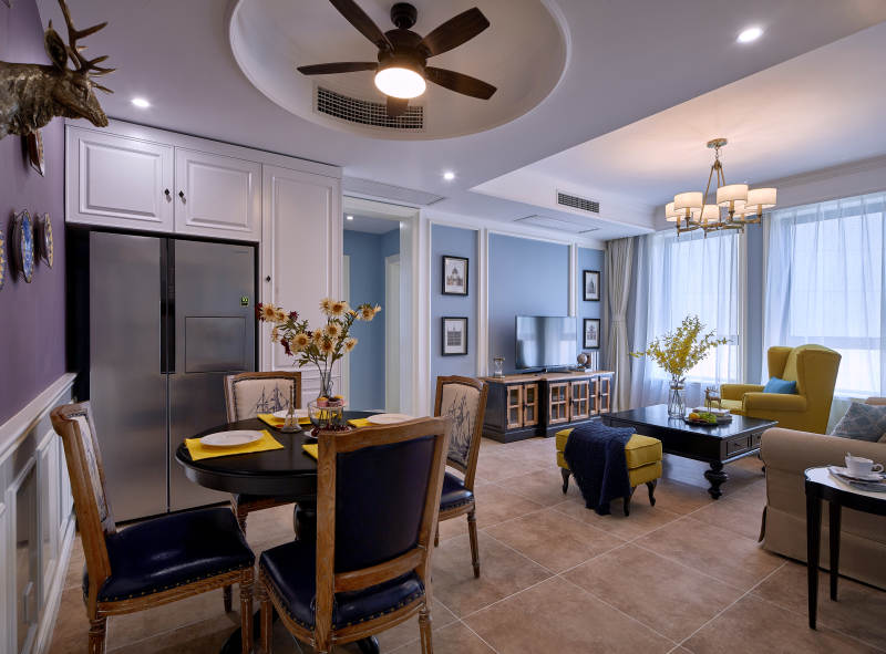 现代家居客厅餐厅图片