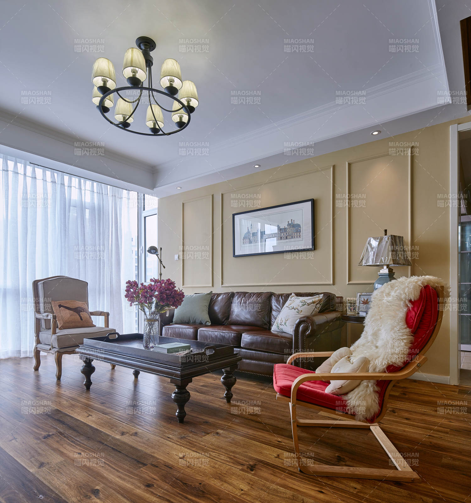 温馨客厅布置图片