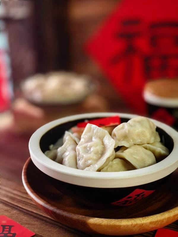 饺子迎春 福满人间图片