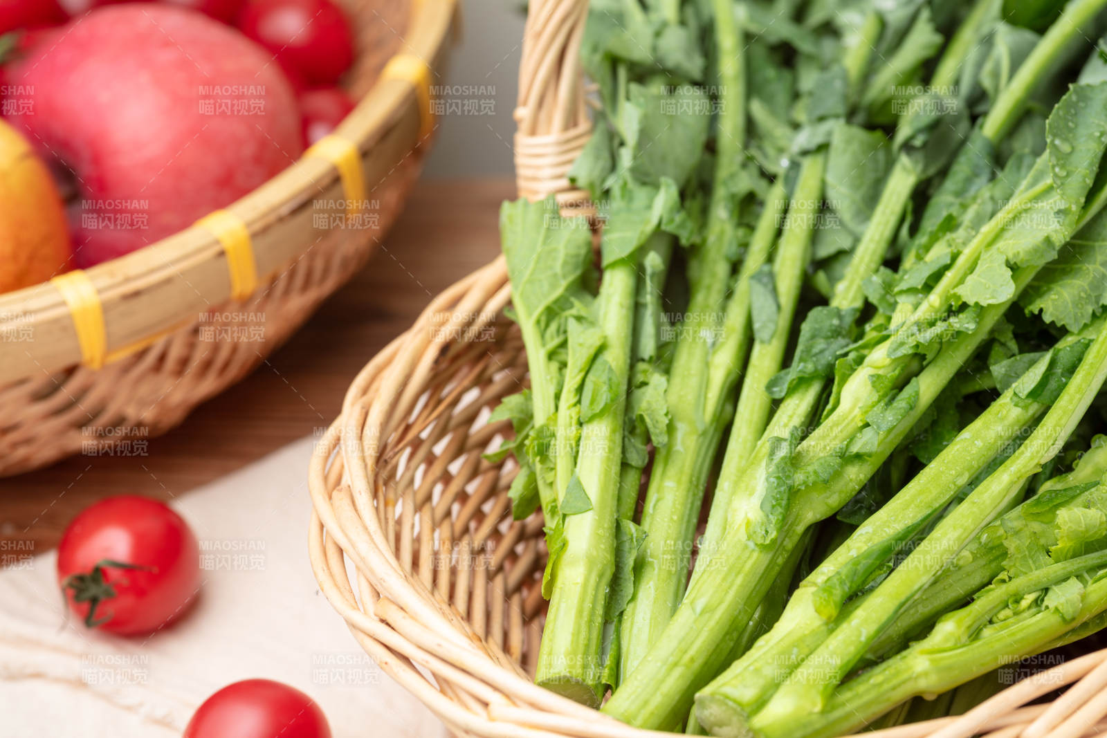 新鲜板蓝根青菜图片