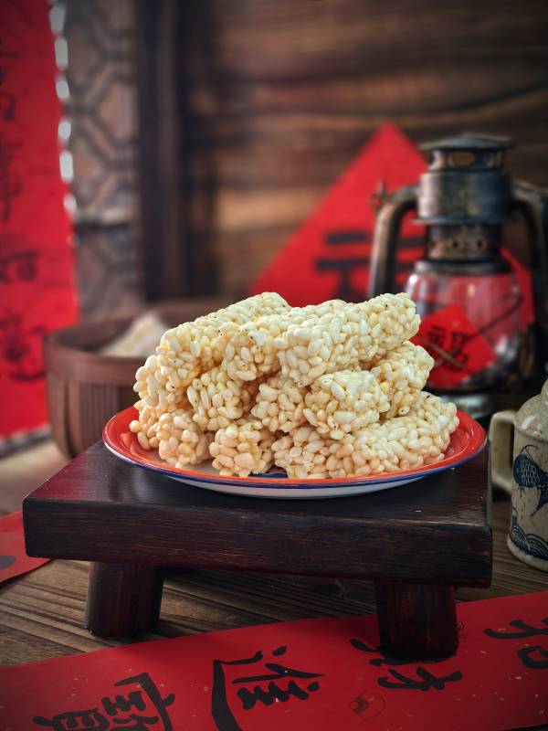 年味米花桶糖图片