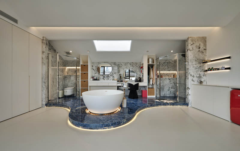 现代奢华浴室设计图片